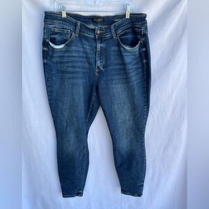 Judy Blue Skinny Fit Jeans size 18W Dark Wash